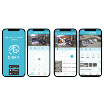 Kamera IP Orllo Z8 Pro WiFi Zewnętrzna Obrotowa Night Color 4MP