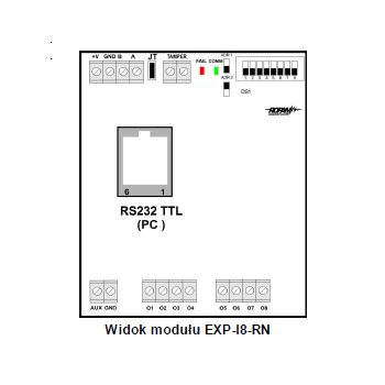 ROPAM EKSPANDER WYJŚĆ EXP-O8T-RN