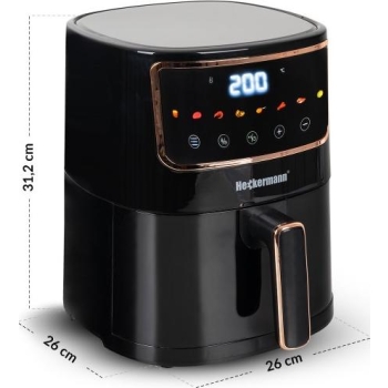 FRYTKOWNICA BEZTŁUSZCZOWA FRYTOWNICA 1800W 4,7L