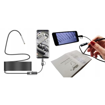 Kamera INSPEKCYJNA ENDOSKOP 3.9mm HD ANDROID USB-C