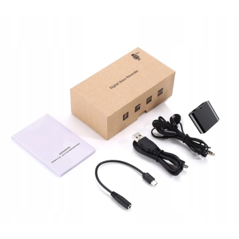 MINI DYKTAFON SZPIEGOWSKI SPY USB DETEKCJA 32GB Q63