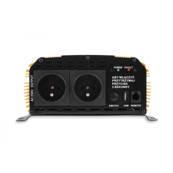 PRZETWORNICA VOLT POLSKA SINUS PLUS 1200 24V / 230V 600/1200W