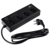 Listwa zasilająca Wi-fi z USB Spacetronik Smart Life SL-PS26 - CZARNA