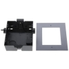 Ramka z puszką do montażu podtynk. 1-modułowa HIKVISION DS-KD-ACF1(Plastic)