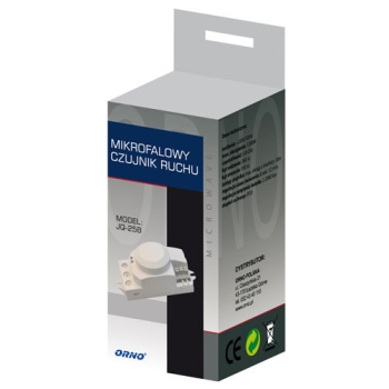 Mikrofalowy czujnik ruchu ORNO OR-CR-208