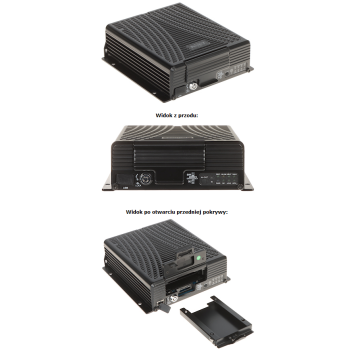 REJESTRATOR MOBILNY AHD, PAL, IP PROTECT-218 4 KANAŁY