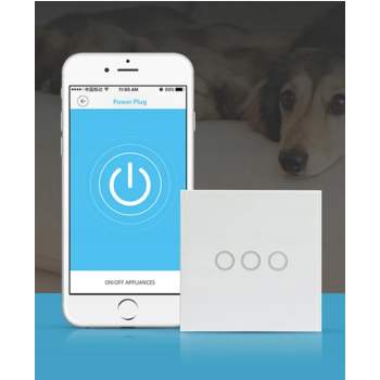 WŁĄCZNIK ŚWIATŁA 3 NEO WIFI Alexa TUYA iOS ANDROID