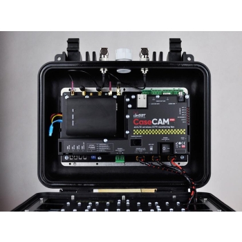 WALIZKA AKUMULATOROWA CCTV Z MIKROKAMERĄ I TRANSMISJĄ 4G/LTE CAMSAT CASECAM-PRO Q4