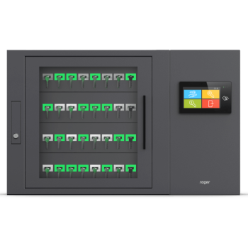 Elektroniczny depozytor kluczy ROGER RKD32 z dotykowym panelem sterującym 7”