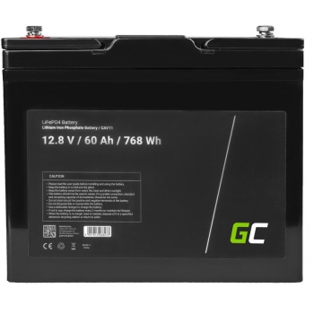 AKUMULATOR LITOWO-ŻELAZOWO-FOSFORANOWY LiFePO4 Green Cell 12V 60Ah