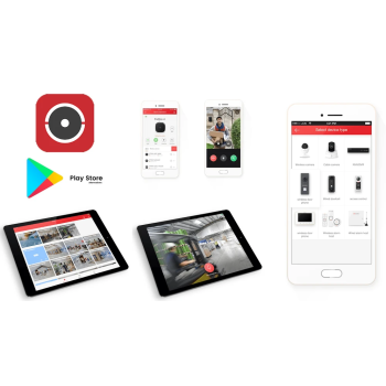 Zestaw monitoringu z łatwym montażem do domu biura 4 kamery FullHD