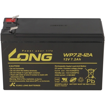 Akumulator AGM LONG 12V 7,2Ah VdS