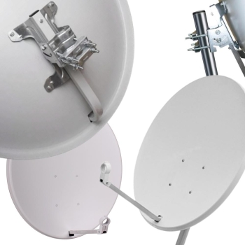 CZASZA ANTENA 90 CM STANDARD BIAŁA (COR-900SAE-J) - satelitarna