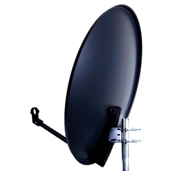 CZASZA ANTENA 80 CM STANDARD GRAFITOWA (ASC-800M-C) - satelitarna