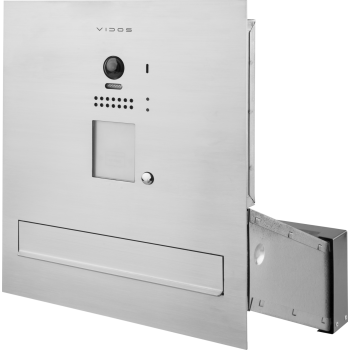 Skrzynka na listy Vidos DUO S1201A-SKM z wbudowanym wideodomofonem
