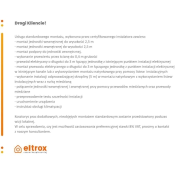 Zestaw monitoringu 8 kamer tubowych EZI-B140-F2 4MPx IP EZ-IP by Dahua z usługą montażu