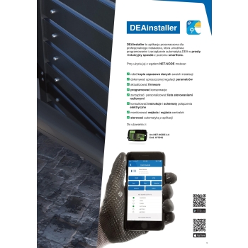 Zestaw DEA KIT MACNET 230V do bram skrzydłowych