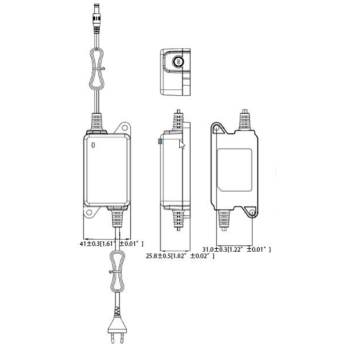 ZASILACZ DAHUA 12V 1A PFM321D-EN