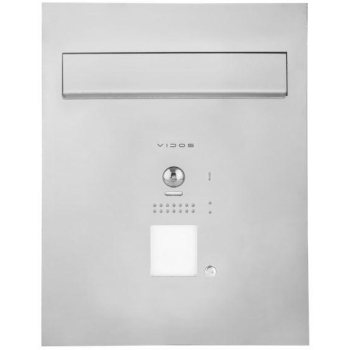 Skrzynka na listy Vidos DUO S1201A-SKP z wbudowanym wideodomofonem