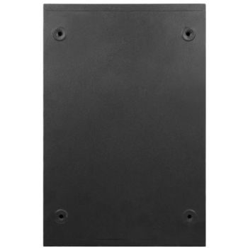 Skrzynka na listy BALI z wizytownikiem, czarna