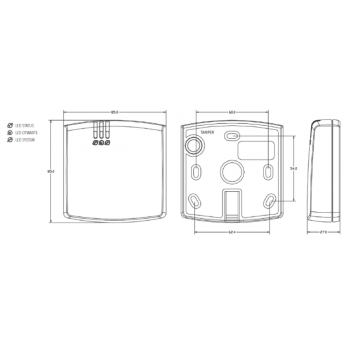 CZYTNIK ZBLIŻENIOWY ROGER PRT66MF-G