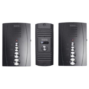 EURA ADP-12A3 ''INVITO'' Domofon głośnomówiący, bezsłuchawkowy, dwie słuchawki