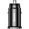ŁADOWARKA SAMOCHODOWA Baseus Square CCALL-AS01 30W 5A 1x USB-A 1x USB-C QC 4.0+