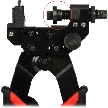 Zaciskacz/zaciskarka MASTER (E80078) do złączy prostych oraz kątowych BNC, F, IEC, RCA