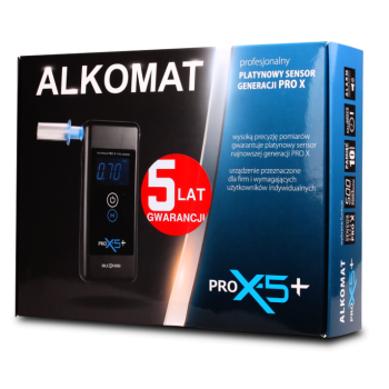 Alkomat Alcofind Pro x-5+ 5 lat gwarancji, 24mc serwisu