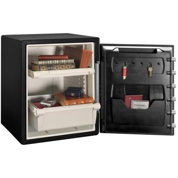 Sejf ognioodporny i wodoodporny z alarmem dźwiękowym Master Lock LFW205TWC