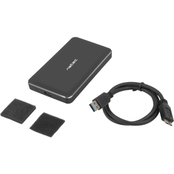 Zewnętrzna obudowa dysku Natec Oyster Pro Slim SATA 2.5cala USB 3.0 Czarny