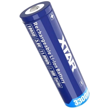 Akumulator 18650 Li-Ion 3,6V Xtar 3300mAh (1 szt.) z zabezpieczeniem