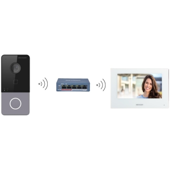 Zestaw wideodomofonowy HikVision KIT-IP-PL603-W