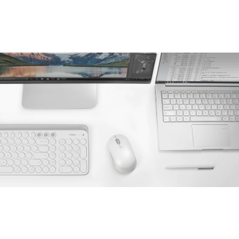 Mysz bezprzewodowa Xiaomi Mi Dual Mode Wireless Mouse (Biały)