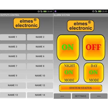 ELMES CENTRALA ALARMOWA CBP32 (BEZ OBUDOWY)