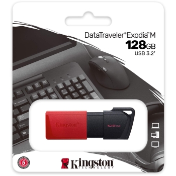 Pendrive Kingston Data Traveler Exodia M 128GB USB3.2 Gen1