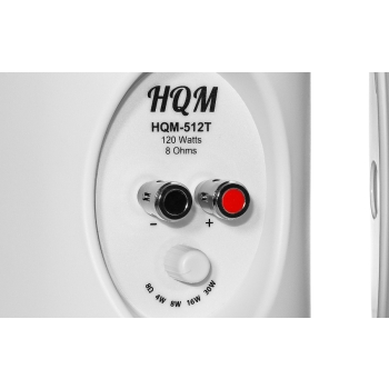 KOLUMNA GŁOŚNIKOWA HQM-N3025B BIAŁA 30W 100V