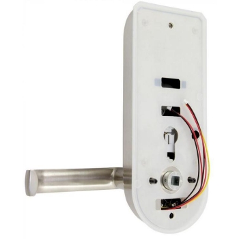 KLAMKA EURA ELH-62B9 SILVER Z CZYTNIKIEM RFID