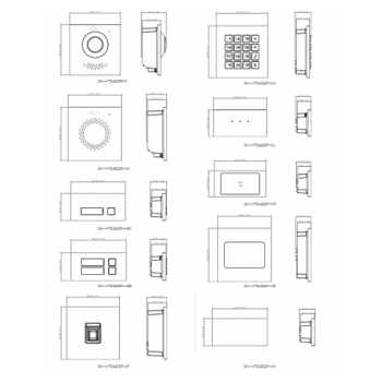MODUŁ DAHUA VTO4202FB-MB2