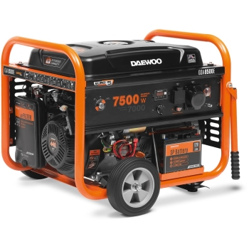 ZESTAW AGREGAT PRĄDOTWÓRCZY DAEWOO GDA 8500E 7.0kW + 2x GENERATOR OIL SAE 10W-30 DWO 600