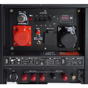 AGREGAT PRĄDOTWÓRCZY DIESEL DAEWOO DDAE 9000DXE-3 6.0kW