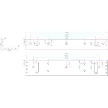 UCHWYT MONTAŻOWY SCOT BK-600L2 (DO ZWORY EL-600SL,TSL)
