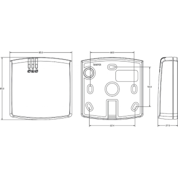 CZYTNIK ZBLIŻENIOWY ROGER PRT66EM-G
