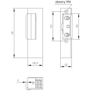 ZACZEP ELEKTRA R3 Z BLOK. PRAWY