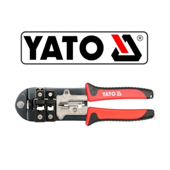 Zaciskacz wtyków RJ45, RJ11, RJ12 YATO YT-22422