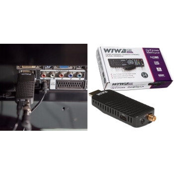 Tuner DVB-T/T2 WIWA H.265 MINI