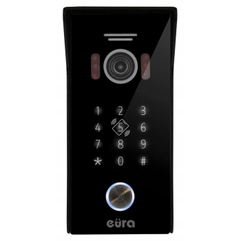 WIDEODOMOFON EURA VDP-99C5 czarny, WiFi, RFID, TUYA