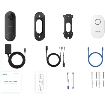 Reolink bezprzewodowy wideo dzwonek Wi-Fi 5MPx