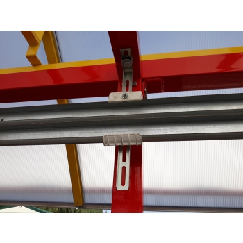 Brama garażowa segmentowa Jarmex z napędem DEA (Wymiar: 2370x2500mm)