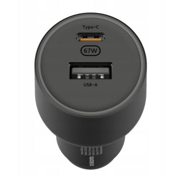 Ładowarka samochodowa Xiaomi Car Charger 67W (USB-A + Type-C)